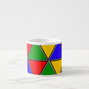 Xícara De Espresso Arte Africano Núbio - Patrimônio, Orgulho Africano