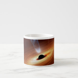 Xícara De Espresso Arte do espaço da astronomia do buraco negro