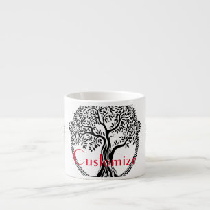 Xícara De Espresso Árvore de vida Troço_Cove   