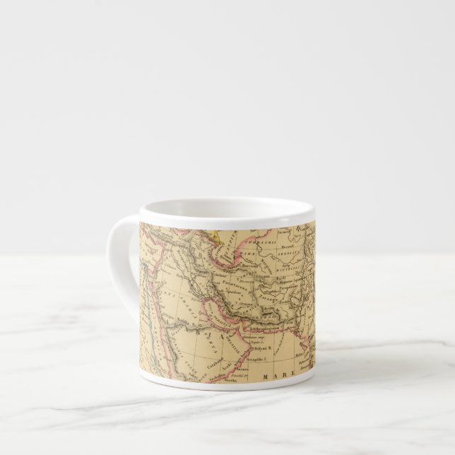 Xícara De Espresso Ásia antiga (Frente Esquerda)