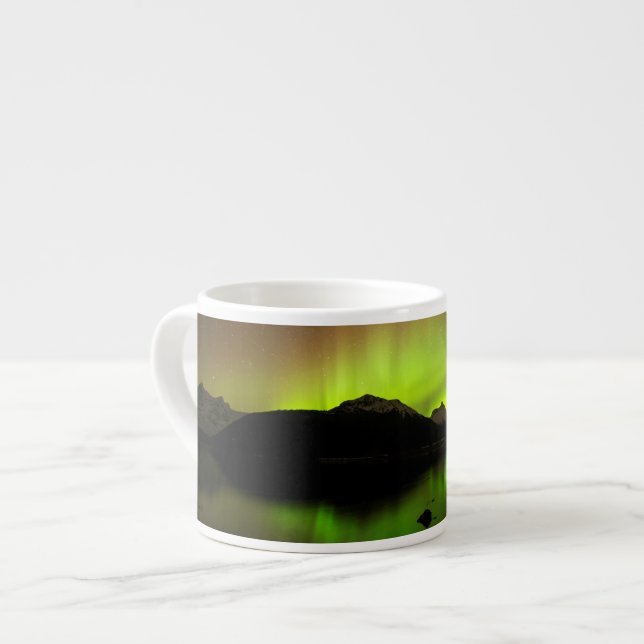 Xícara De Espresso Aurora Refletiva (Frente Esquerda)