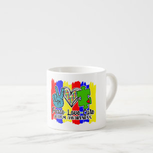 Xícara De Espresso Autismo Sensibilização - Espresso Mug