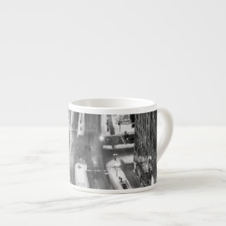 Xícara De Espresso Avenida norte de Michigan em Chicago após o