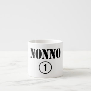 Xícara De Espresso Avôs italianos: ONU de Nonno Numero