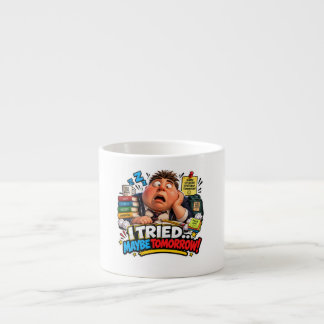 Xícara De Espresso Balão de Volta às Aulas com Personagens Divertidos