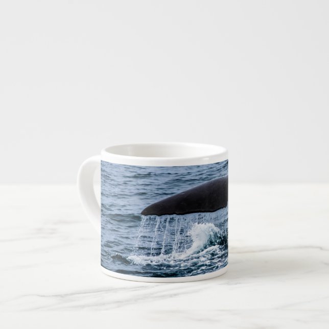Xícara De Espresso Baleia de esperma (Frente Esquerda)