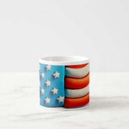 Xícara De Espresso bandeira americana