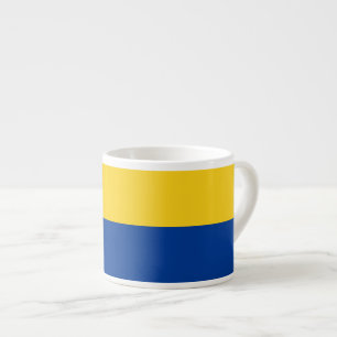 Xícara De Espresso bandeira da Colômbia