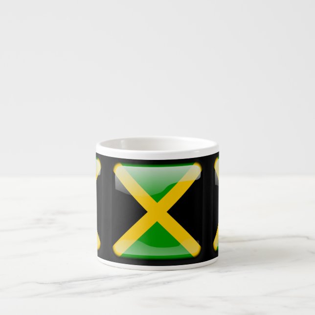 Xícara De Espresso Bandeira da Jamaica (Frente)