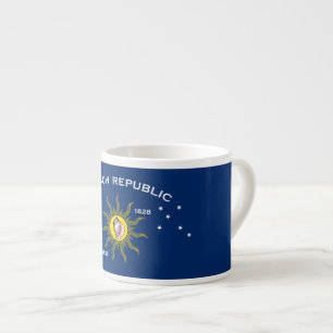 Xícara De Espresso Bandeira da República Conch Key West Flórida
