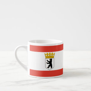 Xícara De Espresso Bandeira da Taça Espresso de Berlim