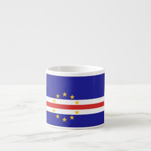 Xícara De Espresso Bandeira de Cabo Verde