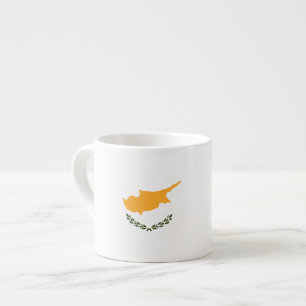 Xícara De Espresso Bandeira de Chipre