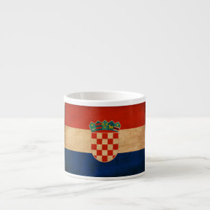 Xícara De Espresso Bandeira de Croatia