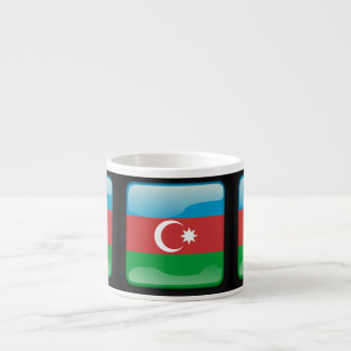 Xícara De Espresso Bandeira do Azerbaijão