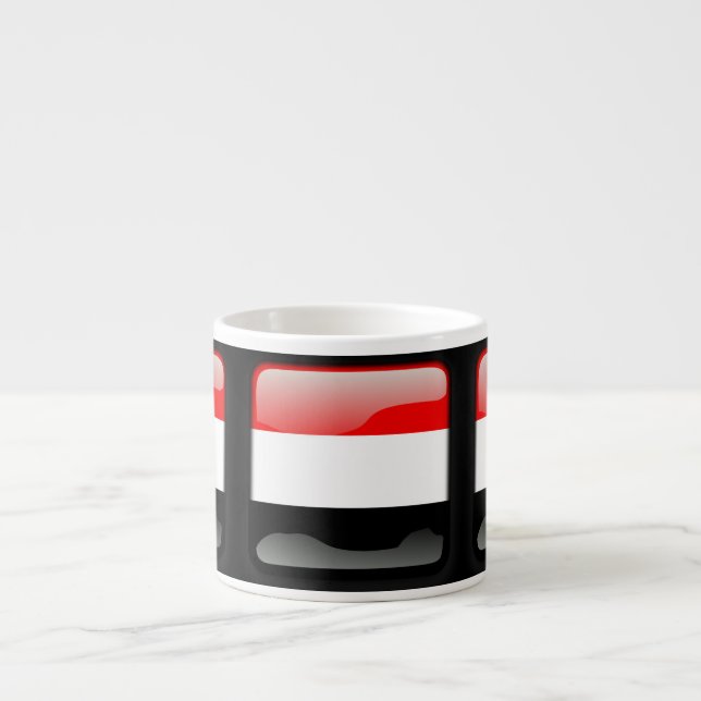 Xícara De Espresso Bandeira do Iraque (Frente)