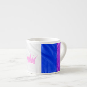 Xícara De Espresso Bandeira do orgulho da cultura drag SlipperyJoe's