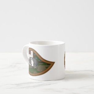 Xícara De Espresso Basil the Pig Specialty Mug
