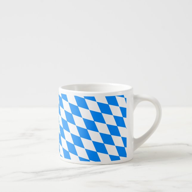 Xícara De Espresso Baviera losangos estandartes (Direita)