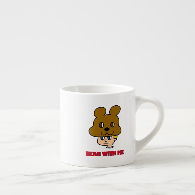 Xícara De Espresso Bear comigo na Taça Espresso (Direita)
