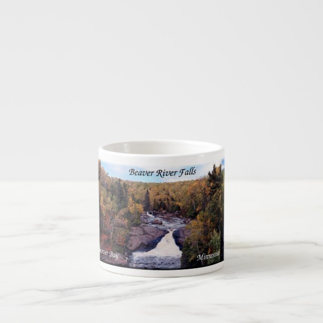 Xícara De Espresso Beaver River Falls espresso mug (Frente)