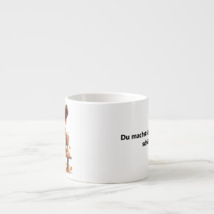 Xícara De Espresso Beste Freundinnen-Tasse - Gemeinsam Lachen & Kaffe
