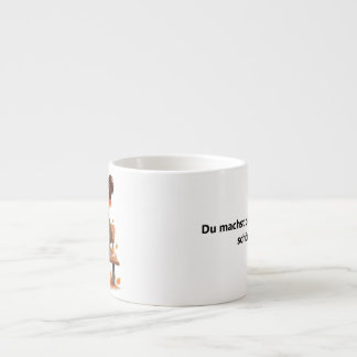 Xícara De Espresso Beste Freundinnen-Tasse - Gemeinsam Lachen & Kaffe