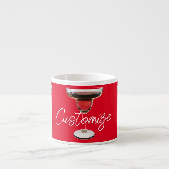 Xícara De Espresso Big Red Margarita Cocktail Beber Thunder_Cove (Frente)