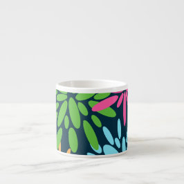 Xícara De Espresso Bombeiros Coloridos de abstrato