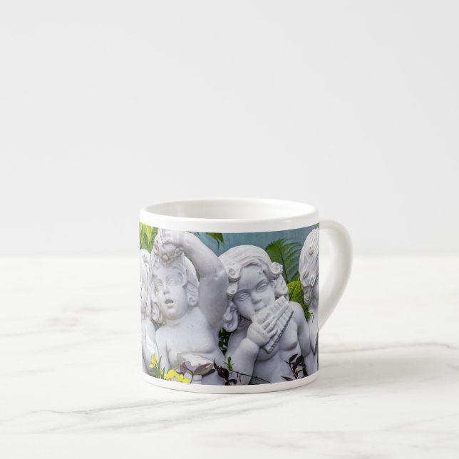 Xícara De Espresso Bons anjos... (Frente Esquerda)