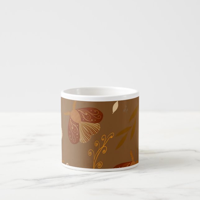 Xícara De Espresso Borboleta (Frente)