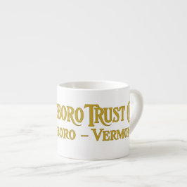 Xícara De Espresso Brattleboro Trust Co., 1918 Logo Mug