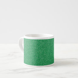 Xícara De Espresso Brilho Verde, Esparto, Fundo Brilhante