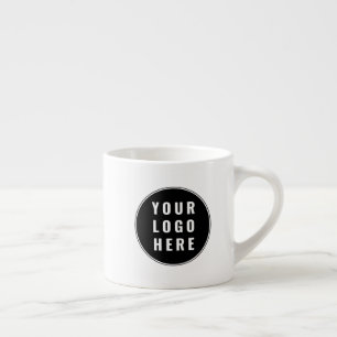 Xícara De Espresso Brindes Promocionais com Logotipo e Slogan Simples