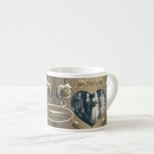 Xícara De Espresso Bronze 19/8 + 2 Fotografias Mug