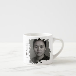 Xícara De Espresso Brushstroke design for your image and text