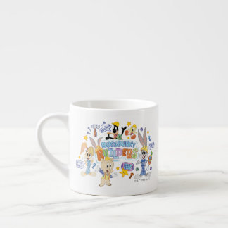 Xícara De Espresso BUGS BUNNY BUILDERS™| Arte de esboço em grupo