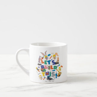 Xícara De Espresso BUGS BUNNY BUILDERS™| Colagem "Vamos Construir"