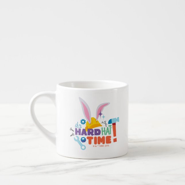 Xícara De Espresso BUGS BUNNY BUILDERS™| É Hora do Capacete (Esquerda)