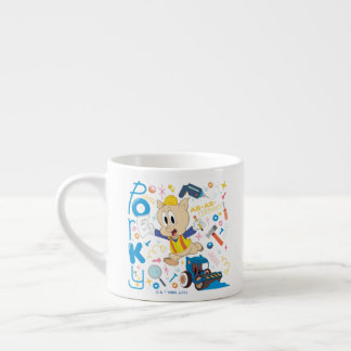 Xícara De Espresso BUGS BUNNY BUILDERS™| Porco Porquinho Ferramentas
