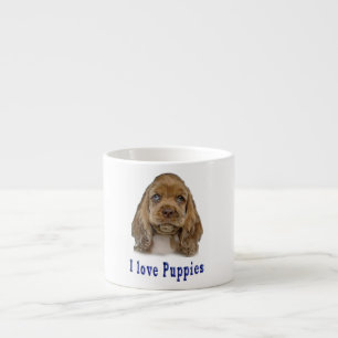 Xícara De Espresso Cachorrinhos
