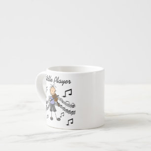 Xícara De Espresso Camisetas e Presentes da Garota Toca Rabeca de Bon