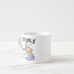 Xícara De Espresso Camisetas e Presentes do Anjo Celestial