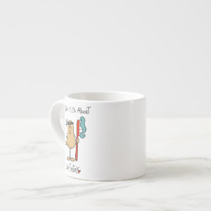 Xícara De Espresso Camisetas e Presentes Loucos por Odontologia