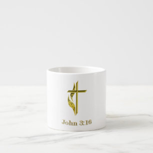 Xícara De Espresso Camisetas John 3:16 e mais