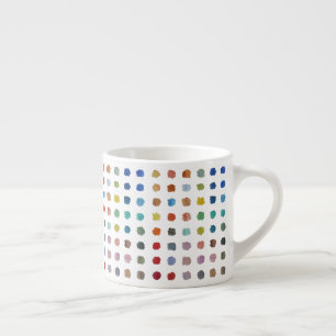 Xícara De Espresso Caneta Colorida - Pontos Pequenos, Divertimento e