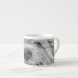 Xícara De Espresso Cão Coton de Tulear