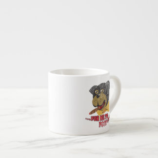 Xícara De Espresso Cão de Rottweiler - cão do insulto de Triumph