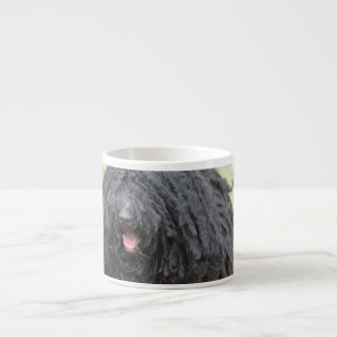 Xícara De Espresso Cão preto de Puli