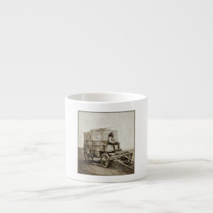 Xícara De Espresso Carrinha Fotográfica de Roger Fenton Realismo Foto